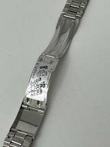 【M15】貴重 未使用品に近い 綺麗 保管品 SEIKO 弓菅 XAA 401 ラグ幅18ｍｍ STAINLESS STEEL 当時物_画像8