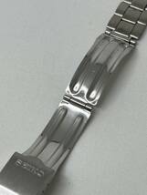 【M15】貴重 未使用品に近い 綺麗 保管品 SEIKO 弓菅 XAA 401 ラグ幅18ｍｍ STAINLESS STEEL 当時物_画像10