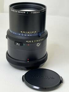 【M33】分解掃除済み MAMIAY-SEKOR Z f=250mm F4.5 W 動作品 中判レンズ