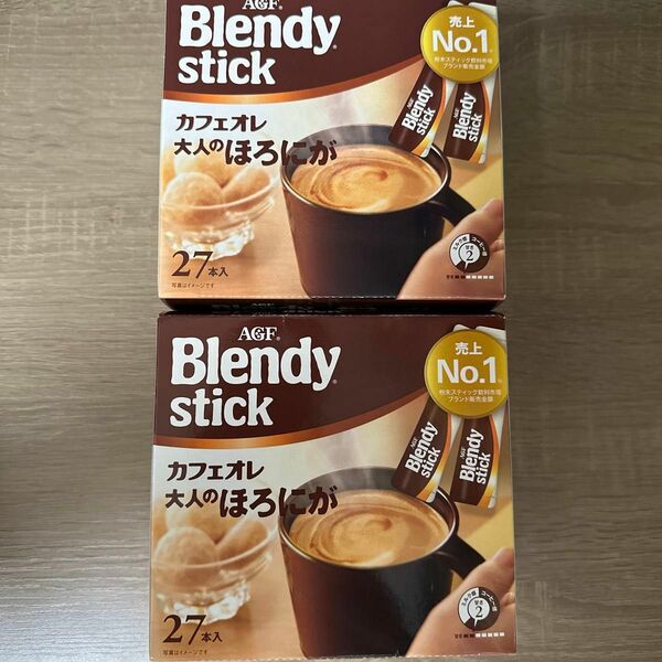 AGF ブレンディスティックカフェオレ 大人のほろにが コーヒー