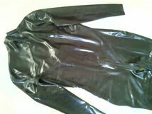 rj002ラテックス ラバー キャットスーツ latex バックジッパー男性XS～男性XL サイズ、色選べます。受注生産_画像1