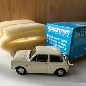 1/43 アイアイアド・カンパニー ADOVANSPIRIT HONDA N360 AS.014 N360 NⅠ 1967 ホワイト 3023341 ホンダ