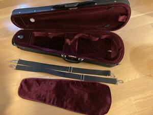 Hidersine ハイダージン　3ウェイ　バイオリンケース　フルサイズ　4/4 ソフト　軽量　黒　Lightweight shaped Violin case リュックタイプ