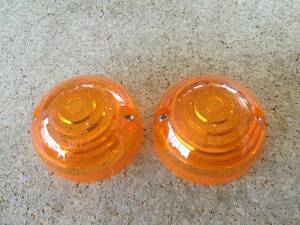  Rover Mini front park orange lens installation screw attaching 2 piece set 