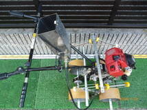 日本プラントシダー PLANT SEEDER TEM テープシーダー TAPE SEEDER 播種機 種まき 種蒔き 自走 GX22 4スト GCAF 動力 エンジン ガソリン_画像2