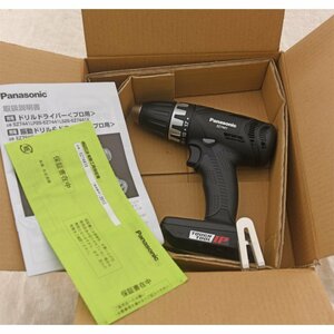 パナソニック　14.4V　充電ドリルドライバー　EZ7441X-B　未使用品　本体のみ　黒　EZ7441