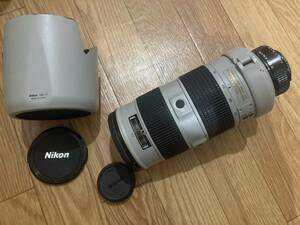 ニコン NIKON AF-S VR NIKKOR 70-200mm F2.8G ED ライトグレー 現状品