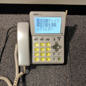 520円発送★★　三洋電機　デジタルコードレス留守番電話機　TEL-DJ8