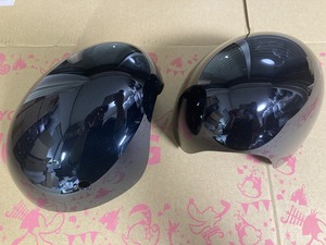 ★ 美品 ★ 中古 ★ BMW MINI 純正 ブラック ミラー キャップ JCW F54 F55 F56 F57 F60 ミニクーパ ドアミラー ブラック 黒