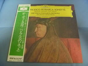 【1974年8月本邦初出盤】ペトラルカの詩に歌うF=ディ-スカウの巧緻な世界《F=ディ-スカウ/ペトラルカのソネット》[1961/1969/1972年]【25】