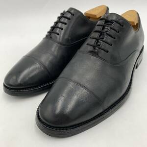 B☆良品/ 人気モデル!! '履き心地抜群' COLE HAAN コールハーン GRAND.OS 本革 ビジネスシューズ 革靴 ストレートチップ 6.5 27.5cm 紳士靴