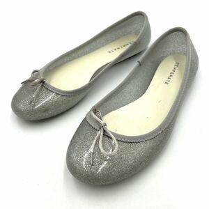 A * надеть обувь ощущение выдающийся ' популярный модель ' TEMPERATE тонн pa Ray to ламе ввод Raver балетки / Flat туфли-лодочки EU37 23.5cm женский 