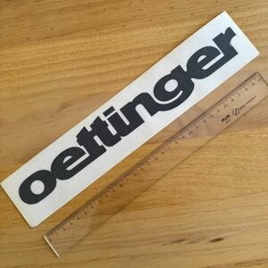 新品　エッティンガー　oettinger　デカール　ステッカー　特大ドット文字