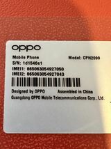 OPPO A73 CPH2099 6.44インチ メモリー4GB ストレージ64GB ダイナミック オレンジ 楽天モバイル_画像4