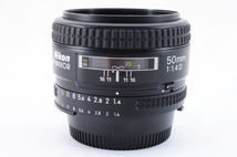 NIKON AF NIKKOR 50mm F1.4 D Standard Prime Lens /元箱、付属品あり [新品同様] #2053555_画像8