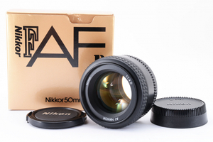 Nikon AF Nikkor 50mm f1.4 D Стандартная первичная линза /оригинальная коробка, аксессуары [новые как новые] #2053555