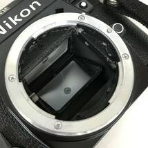 BF9/57　Nikon ニコン EM フィルムカメラ NIKKOR 50mm 1:1.8 一眼レフ 中古品 ジャンク扱い_画像7
