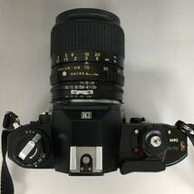 BF9/66　Nikon ニコン EM フィルムカメラ 一眼レフ OSAWA MC 1:3.5-4.5 35-70mm フェイクレザーケース付き 中古品 ○_画像4