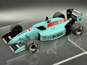 塗装完成品　ハセガワ　1/24 レイトンハウス ローラ T90-50 “1991 全日本F3000 富士チャンピオンズ”