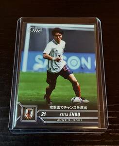 2021EPOCH ONE遠藤渓太38枚限定生産カード 日本代表 横浜Fマリノス ウニオンベルリン FC東京 