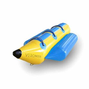 新品・未使用 VEROMAN バナナボート 3人乗り マリンスポーツ 水遊び 浮き輪 ジェットスキー ウォータートイ スノー トーイングチューブ