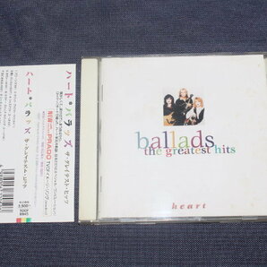 used CD ★ 国内盤『 heart【 ballads the greatest hits 】ハート / バラッズ ザ・グレイテスト・ヒッツ（帯付き）』の画像1