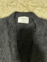 超希少　完売品【新品】TOMAS ロンハーマン 別注 モヘアカーディガン TOMAS for Ron Herman Mohair Cardigan カシミヤ RHC L 黒　トーマス_画像5