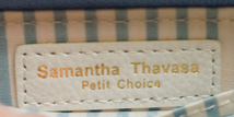 コインパスケース　サマンサタバサプチチョイス Samantha Thavasa Petit Choice フラワーリングモチーフ　デニムバージョン　財布_画像5
