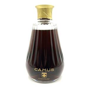 ■【未開栓】CAMUS カミュ コニャック ブランデー 700ml 40％ Baccarat バカラ クリスタル ボトル 本体のみ 総重量：約1616g 現状品 古酒