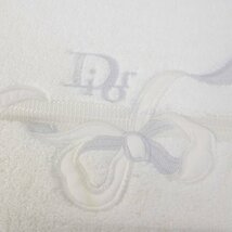 Dior クリスチャンディオール バスタオル 1枚 ホワイト系 カネボウ 綿100%★750v14_画像3