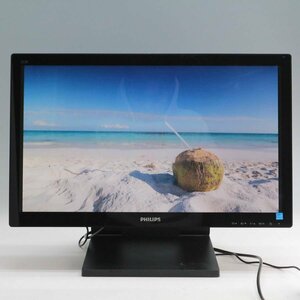 22年製 PHILIPS SmoothTouch 搭載 21.5インチ 液晶モニター 222B9T/11 タッチスクリーン フルHD フィリップス ディスプレイ◆751f08