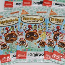 新品未開封 あつまれ/とびだせ どうぶつの森 amiibo アミーボカード2種類 21パックセット サンリオキャラクターズコラボ◆752f12_画像2