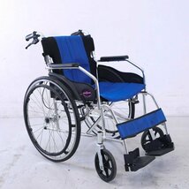 KADOKURA 自走式車椅子 ワイド座面幅約45cm 背折れ式 軽量アルミ 車いす 車イス カドクラ 介護★761h26_画像5