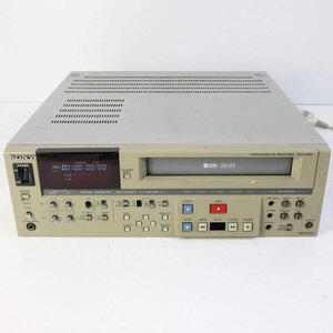 ジャンク品 SONY ソニー SVO-5800 業務用 S-VHS ビデオカセットレコーダー ビデオデッキ ★762v09