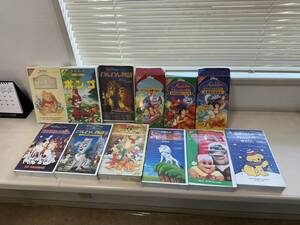  Disney etc. anime video 12 pcs set 