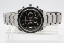 【CITIZEN】INDEPEDENT CHRONOGRAPH 0520 10BAR STAINLESS STEEL JAPAN MOVEMENT 中古品時計 電池交換済み 24.1.15 _画像5