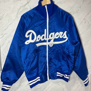 Dodgers ドジャース ジャケット 古着 スタジャン スタジアムジャンパー STARTER Mサイズ 中古現状品 B-66