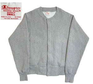  Rebirth we bUSA made red tag snap cardigan S Champion sweat Champion