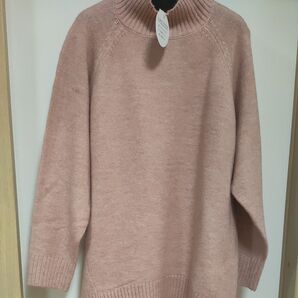 トップス ニット 長袖 ハイネック