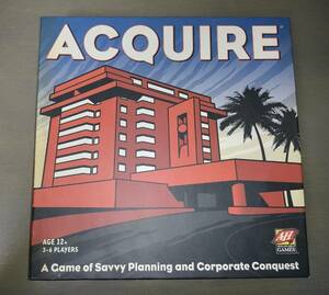 ボードゲーム　アクワイア acquire 不動産 M＆A 投資 AVALON HILL GAMES 英語版