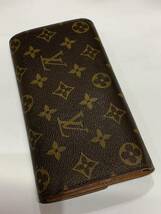 LOUIS VUITTON メンズ 長財布 三つ折り モノグラム ルイヴィトン 財布 ウォレット _画像2