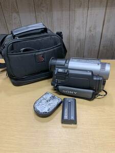 SONY Handycam video Hi8 CCD-TRV101 NTSC 液晶難あり ハンディカム ビデオカメラ デジタルビデオカメラ ソニー