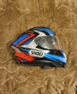 【美品】SHOEI X-Fourteen ヘルメット X-14 ブラッドリースミス レプリカ　Lサイズ ピンロック付き　内装ほぼ新品