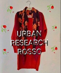 URBAN RESEARCH DOORS ウールワイドニットワンピース