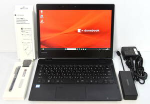 ☆Dynabook VC72/J 2in1 i5-8350U 1.7(3.6)/SSD 256GB/16GB/12.5タッチ1920x1080/ペン/USB/無線/Bt/カメラ/Office 2021/最新W11&リカ☆0153