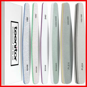 [ stock disposal ]100/180 240 180 200/280 150 gel nails for nail burnishing nail file 1000/4000 Gris to6