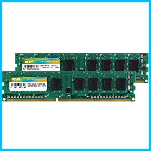 【在庫処分】1600 PC3-12800 8GB DDR3 x 2枚 メモリ (16GB) 240Pin 1.5V デスクトップP