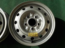 K14006c マツダ ボンゴバン 純正 スチール フロント２本 バネット 等 ４．５Ｊ×１４ ＋４５ ＰＣＤ１１４．３ ５穴_画像2