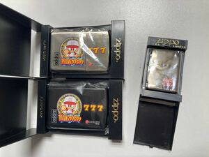 未使用 ZIPPO KYORAKU 京楽 パチンコ ぱちんこ 特大 熱闘パワプロクン 必殺仕事人 非売品 限定品