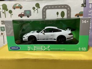 1/18 WELLY ウェリー NEX 京商 PORSCHE 911 GT3 RS 新品未使用　保管品